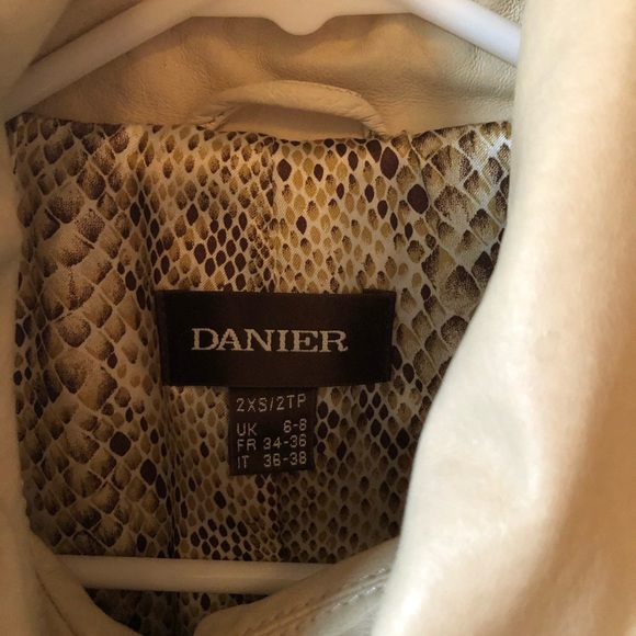 Daniel leather jacket XXS - Picture 2 of 4